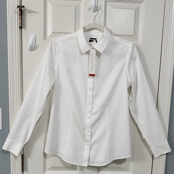 Talbots The Non-Iron Women’s Shirt Button Down Career Office Wear Minimalist - Picture 1 of 13